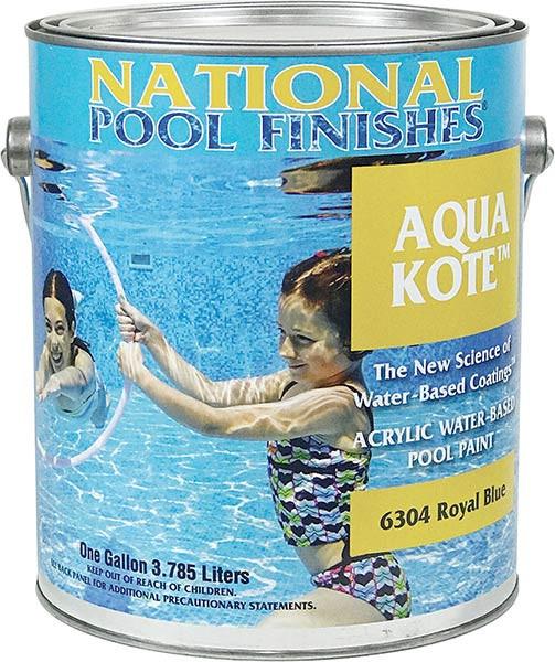 Aqua Kote™ Acrylic Waterbase Pool Paint 1 Gallon 5 YEAR WARRANTY