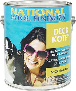 Deck Kote - Acrylic Waterbase Deck Paint - 1 Gallon - 5 YEAR WARRANTY